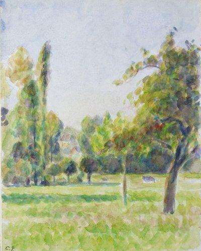 Study of the Orchard of the Artist